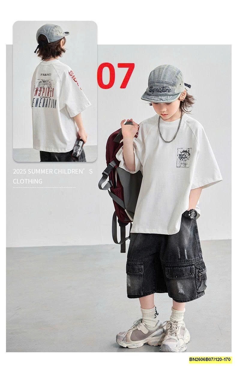 BST ÁO THUN BÉ TRAI SZ ĐẠI