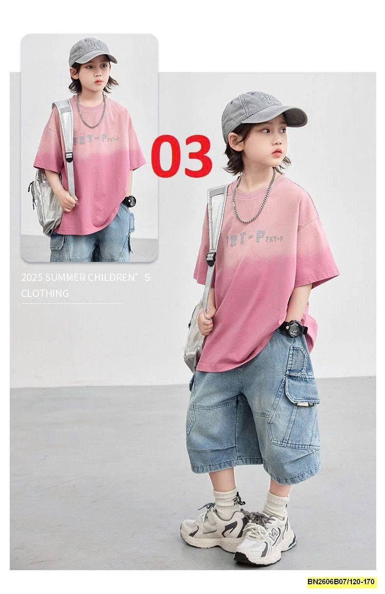 BST ÁO THUN BÉ TRAI SZ ĐẠI