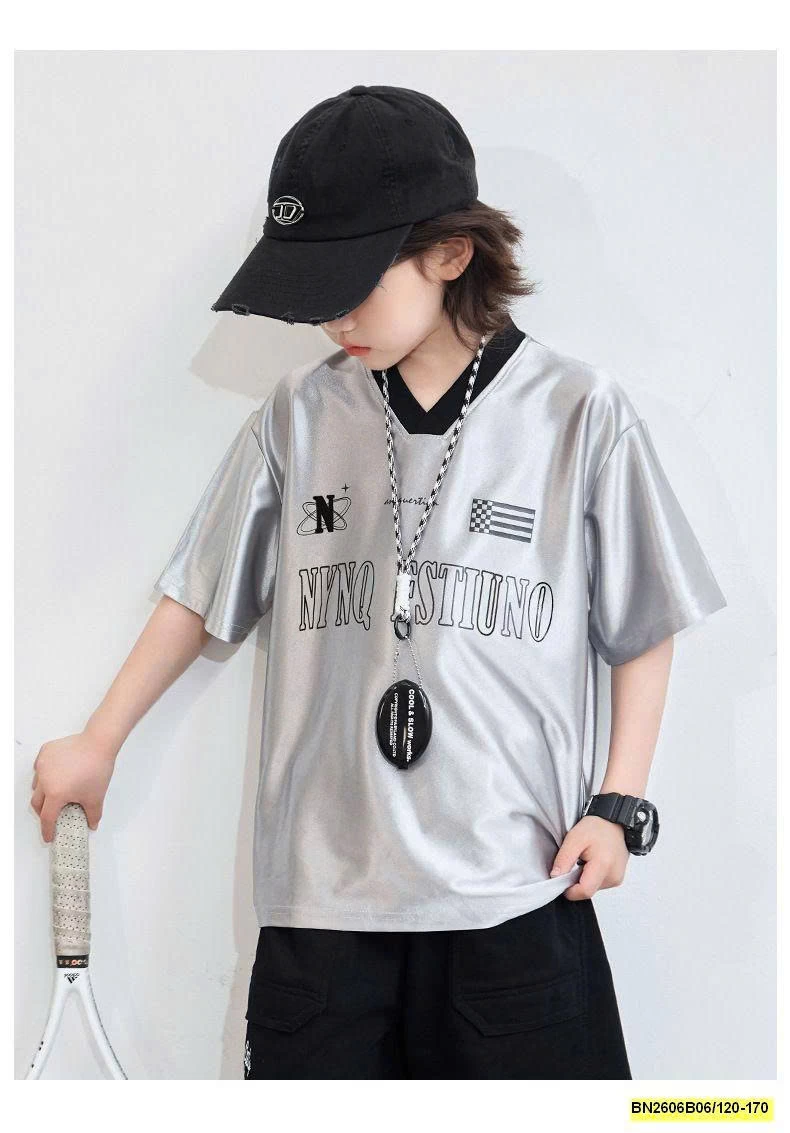 ÁO THỂ THAO MÀU BẠC