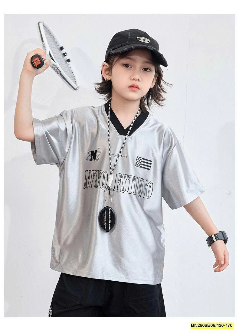 ÁO THỂ THAO MÀU BẠC