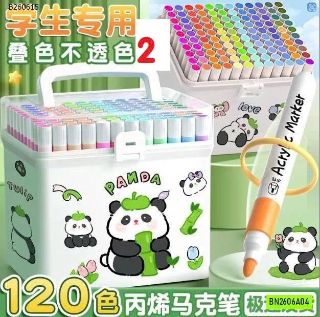 HỘP 80 MÀU ACRYLIC PHIÊN BẢN MỚI