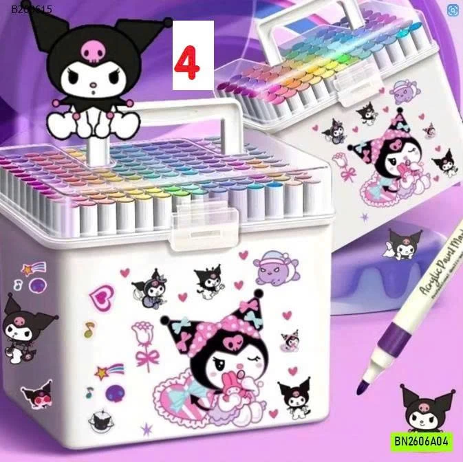 HỘP 80 MÀU ACRYLIC PHIÊN BẢN MỚI