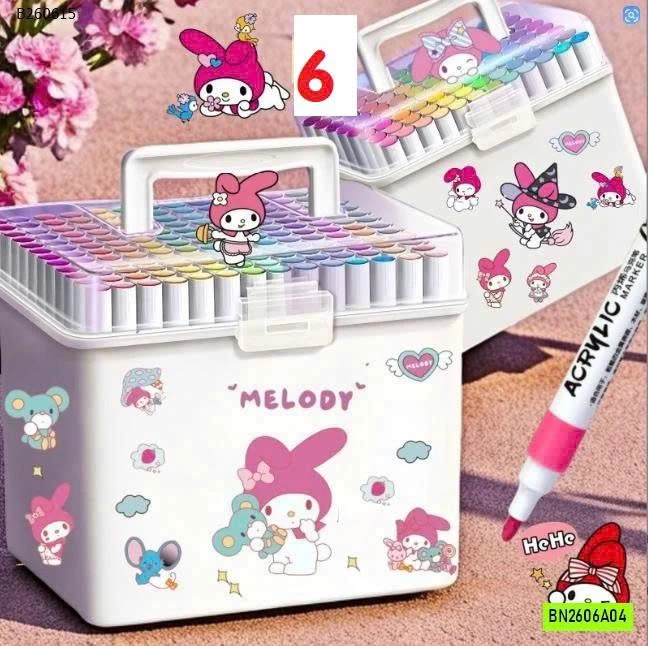 HỘP 80 MÀU ACRYLIC PHIÊN BẢN MỚI