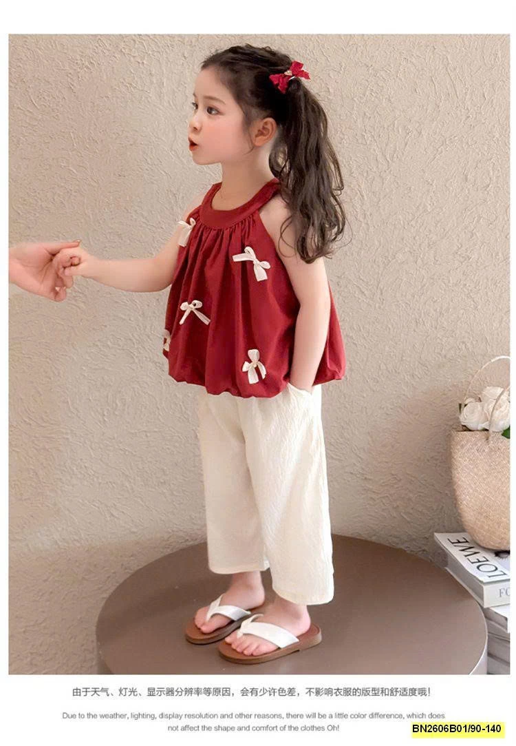 SÉT ÁO BÍ ĐỎ QUẦN SUÔNG