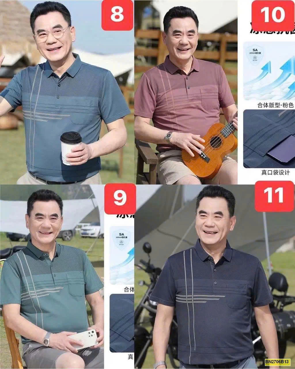 ÁO POLO TRUNG NIÊN