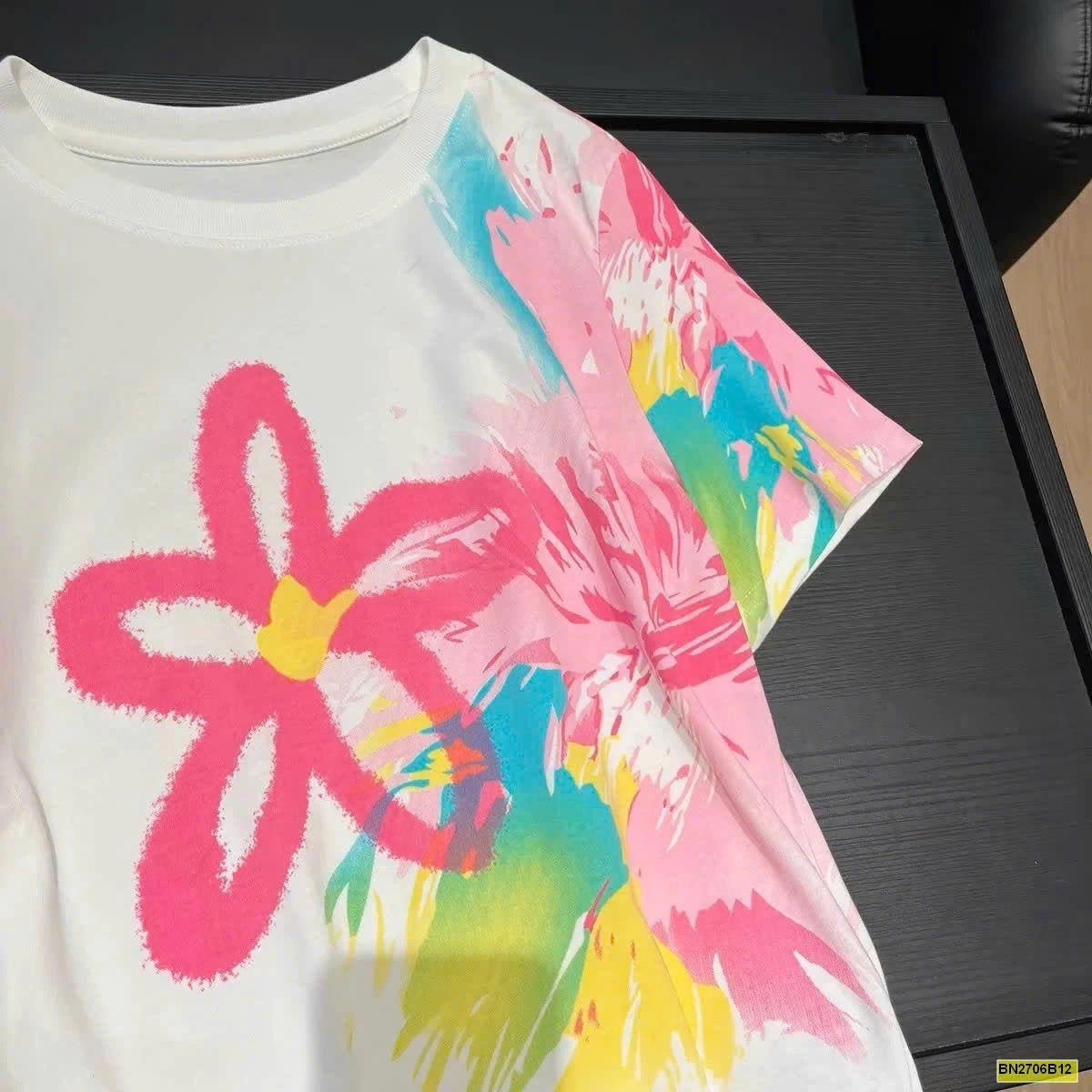 ÁO PHÔNG HOA SẮC MÀU TRẺ TRUNG