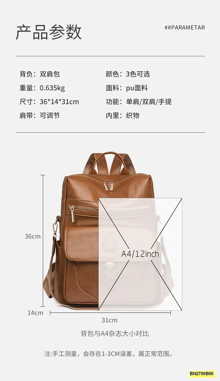 BALO NỮ DA PU THỜI TRĂNG