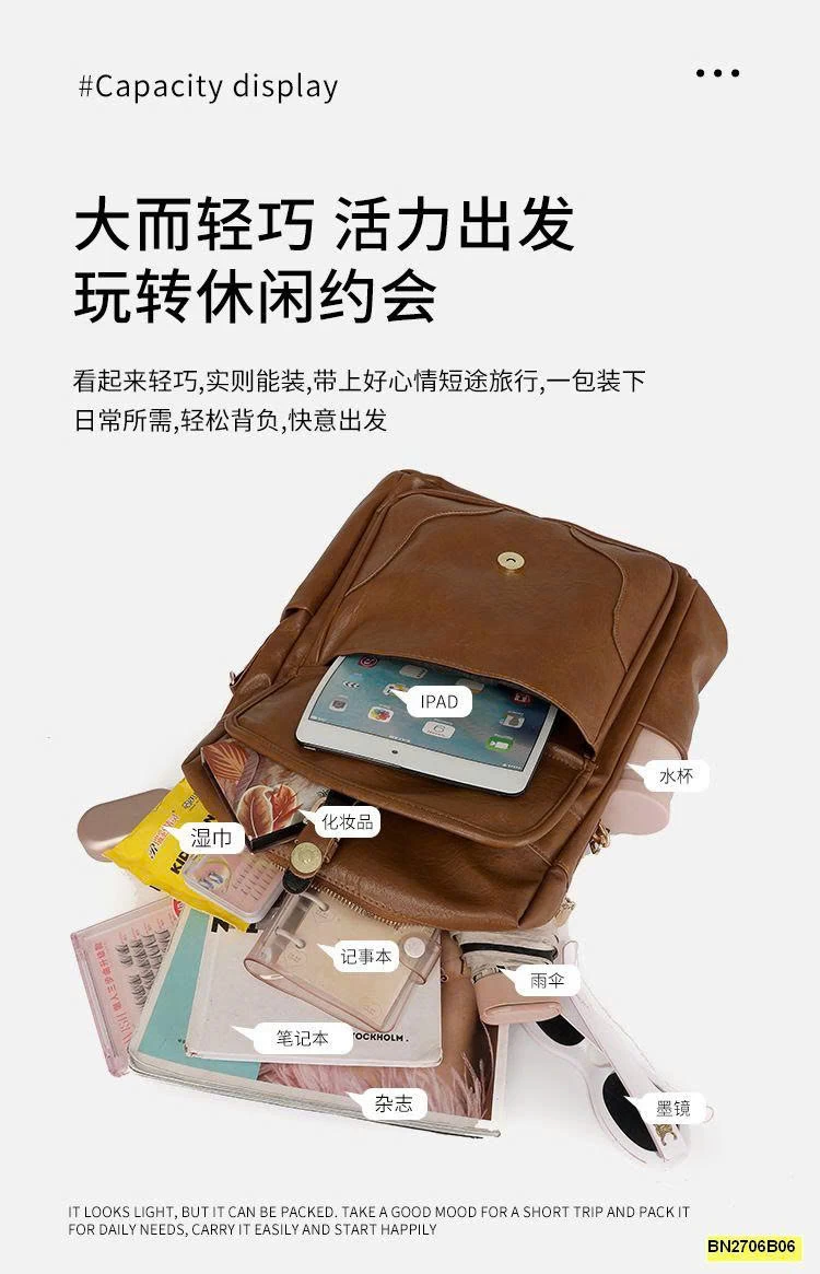 BALO NỮ DA PU THỜI TRĂNG