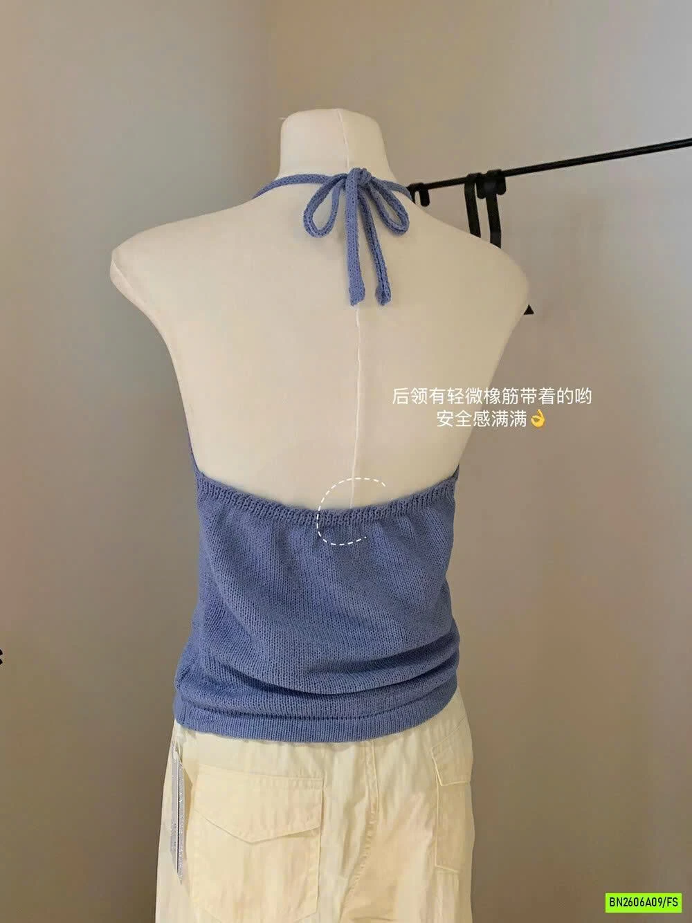 ÁO YẾM MONTOGHI GẤN HOA WG.WE