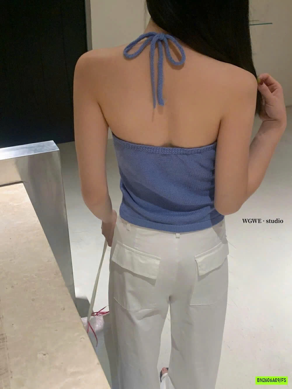 ÁO YẾM MONTOGHI GẤN HOA WG.WE