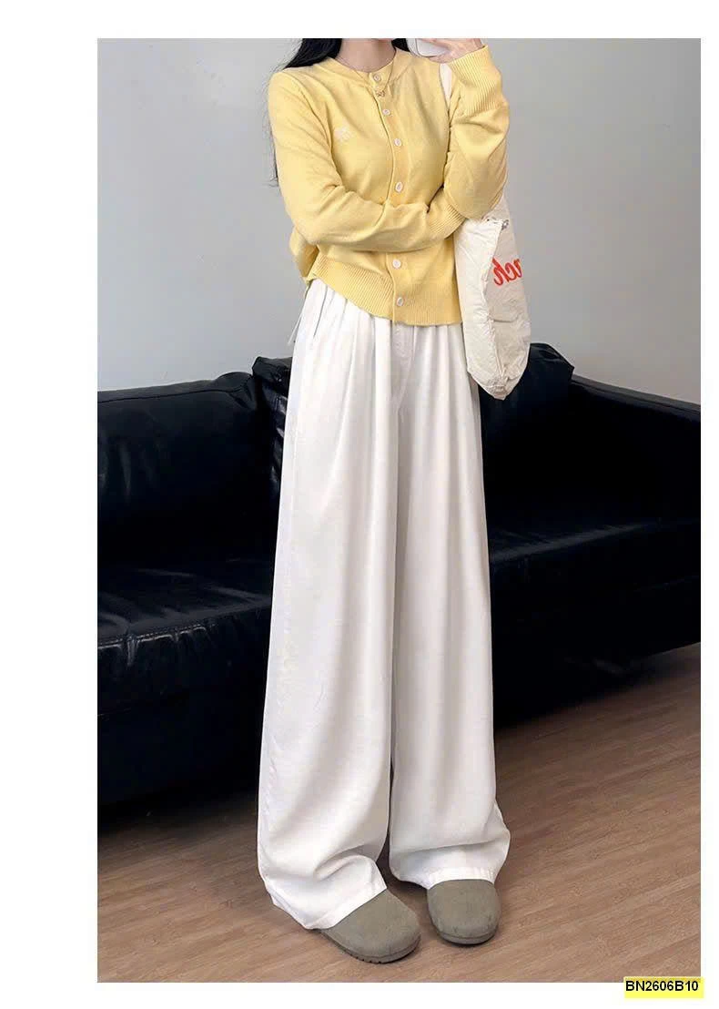 QUẦN JEAN TENCEL ỐNG RỘNG