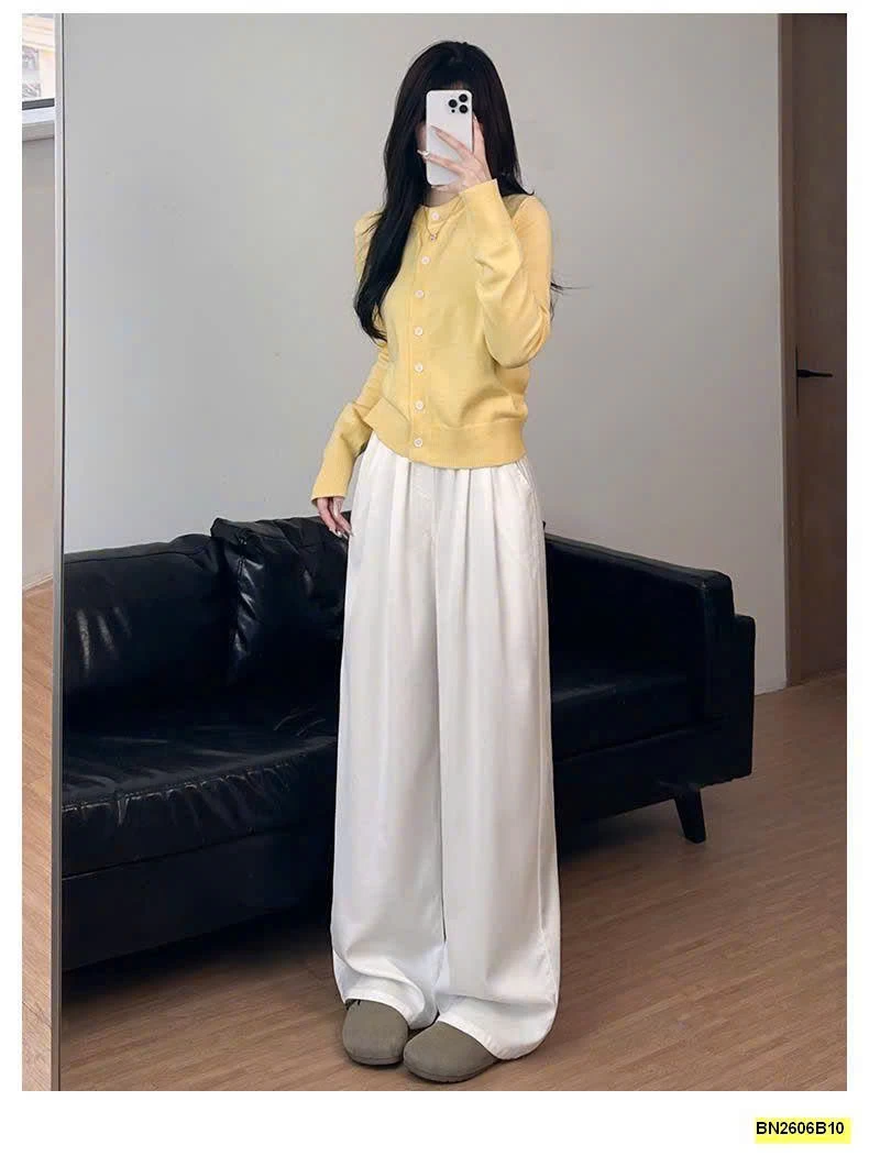 QUẦN JEAN TENCEL ỐNG RỘNG