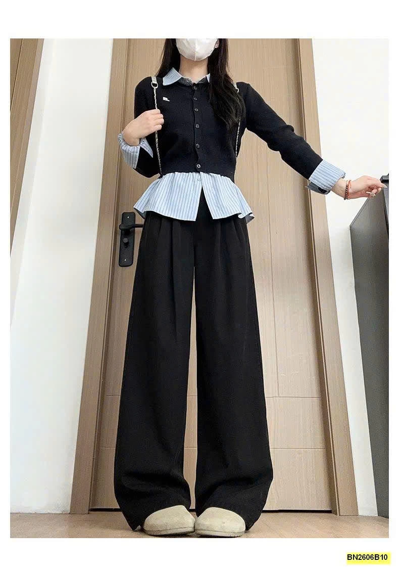 QUẦN JEAN TENCEL ỐNG RỘNG