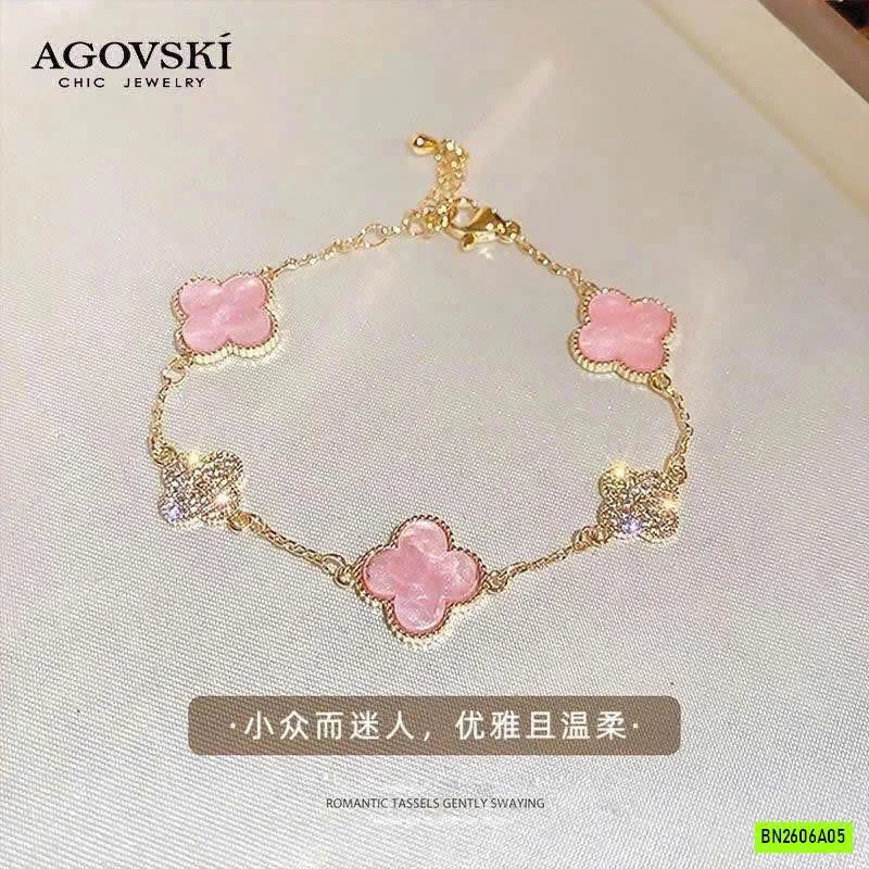 VÒNG TAY CỎ 4 LÁ AGOVSKI