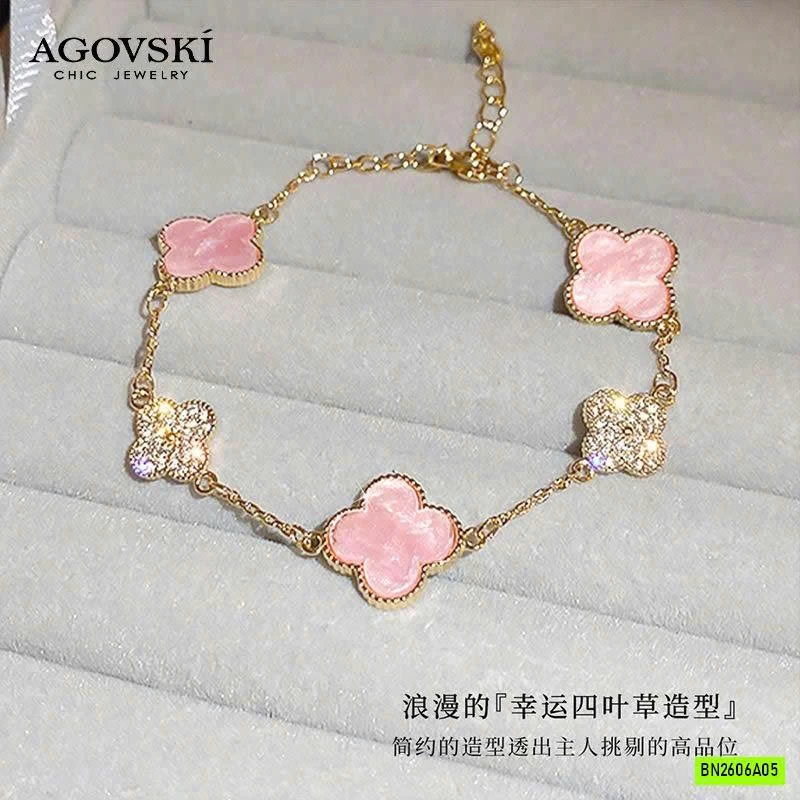 VÒNG TAY CỎ 4 LÁ AGOVSKI