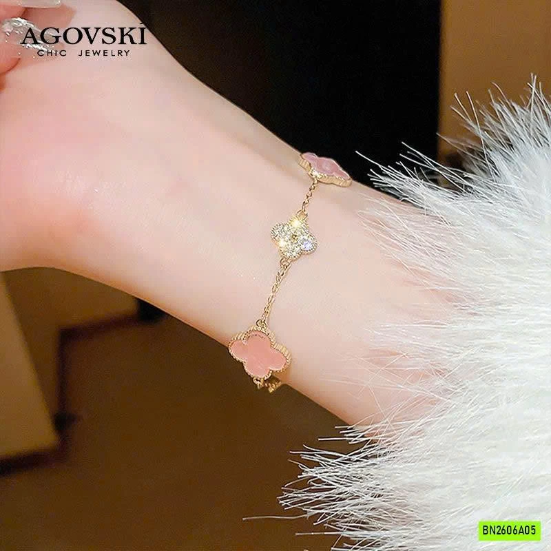 VÒNG TAY CỎ 4 LÁ AGOVSKI