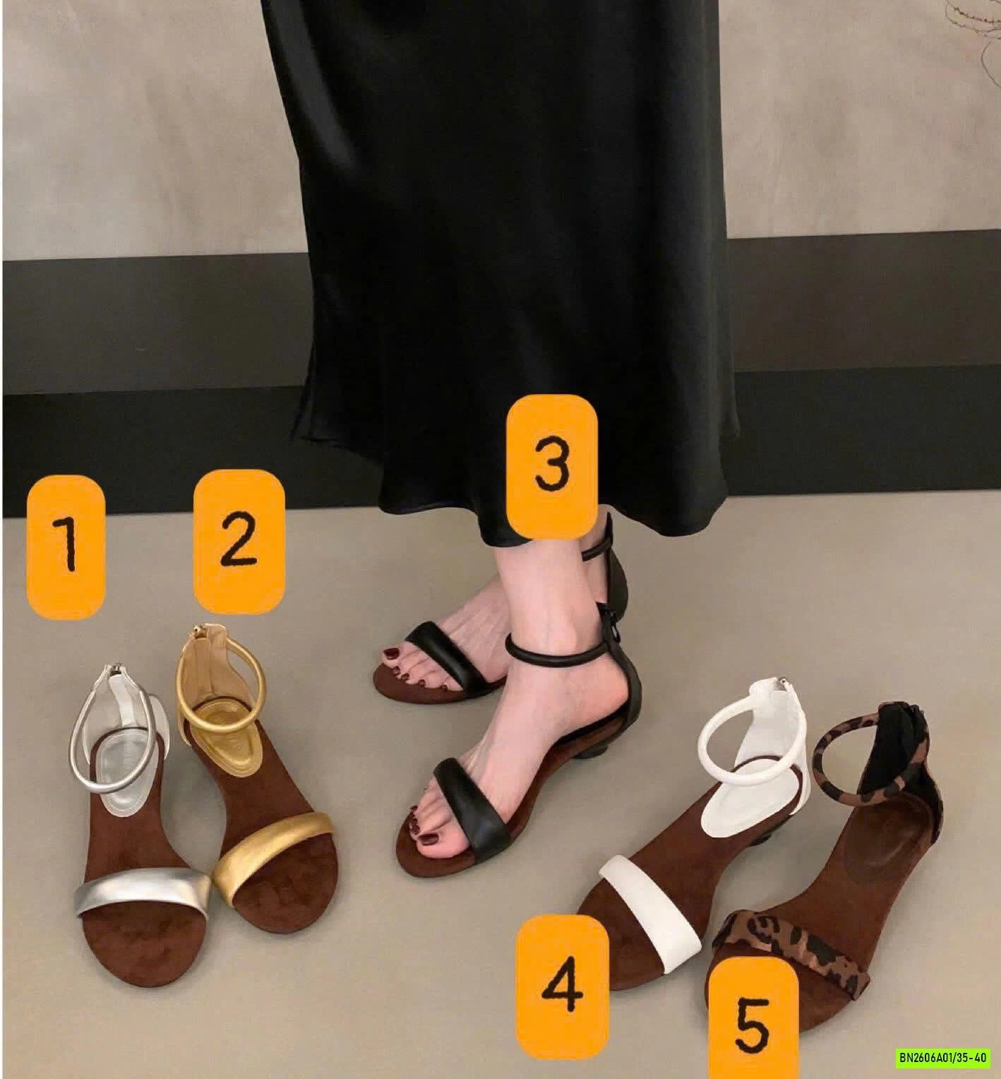 SANDAL NỮ DÂY QUAI NGANG