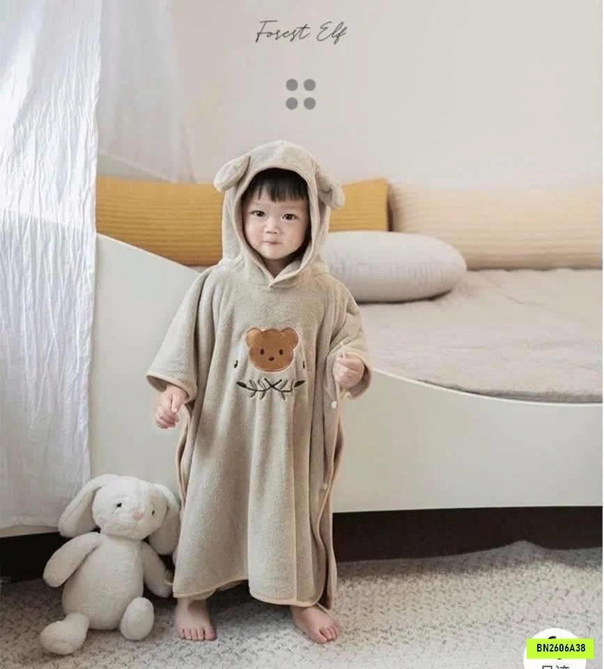 KHĂN CHOÀNG TẮM CHO BÉ