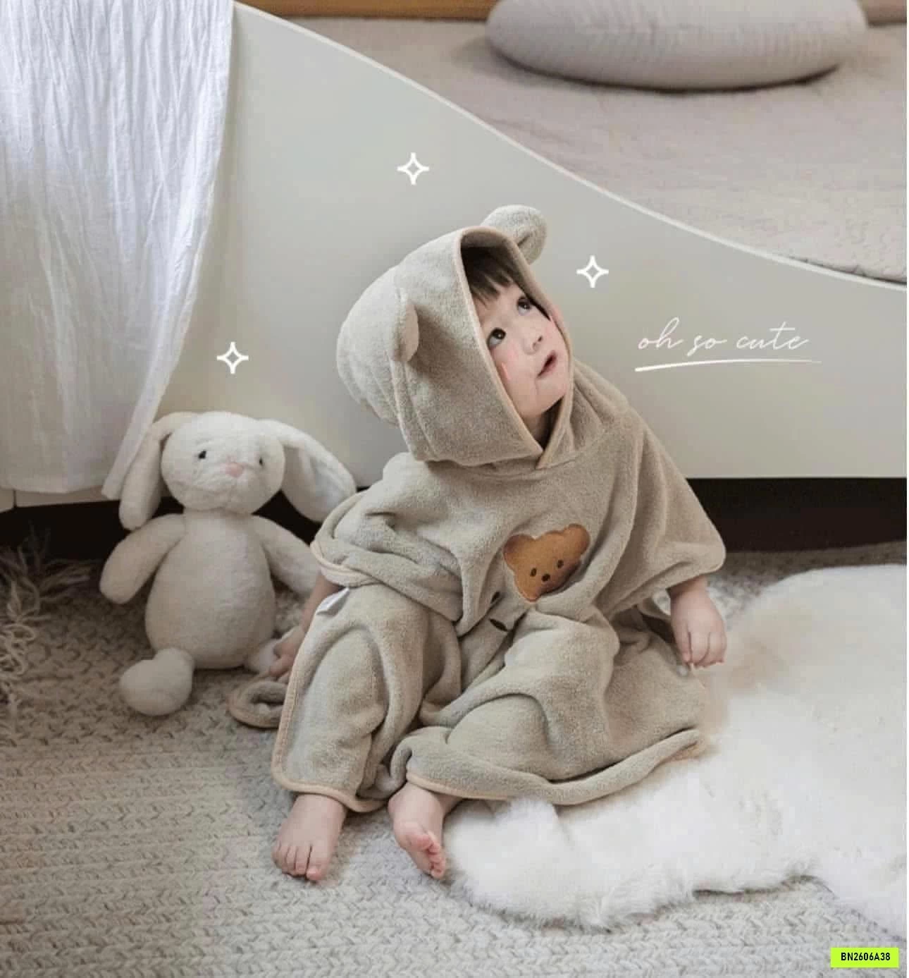 KHĂN CHOÀNG TẮM CHO BÉ