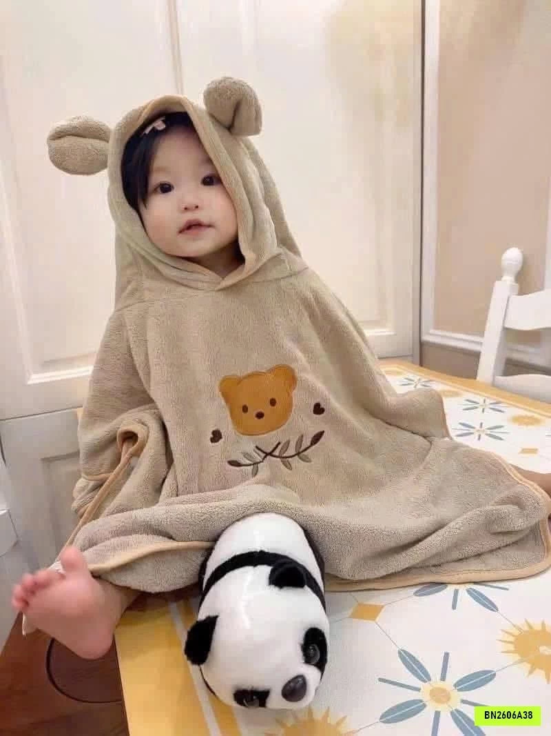 KHĂN CHOÀNG TẮM CHO BÉ