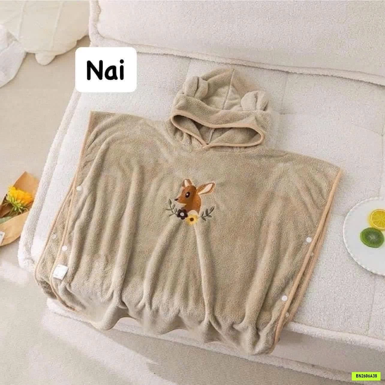 KHĂN CHOÀNG TẮM CHO BÉ