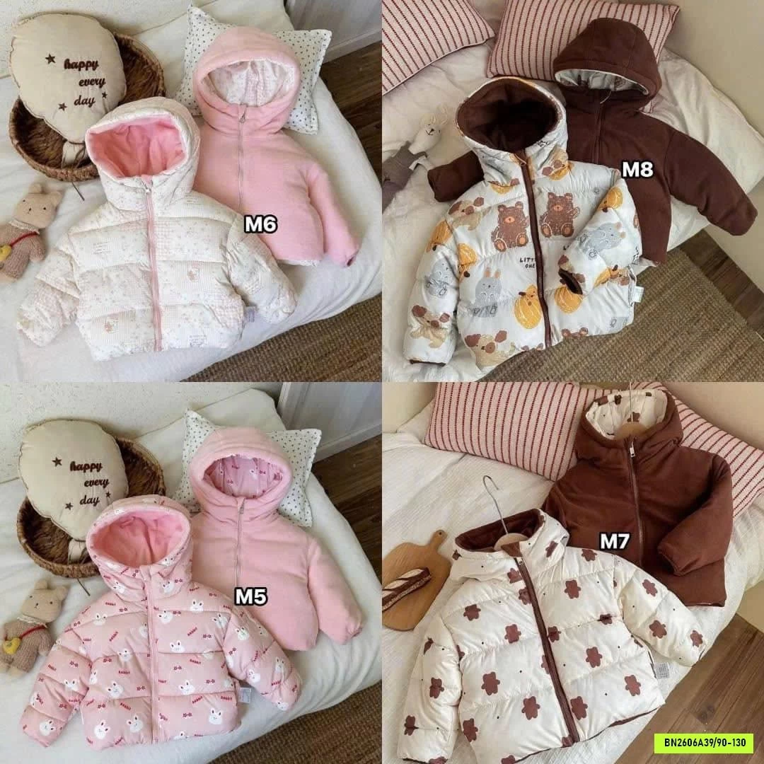 KHOÁC PHAO 2 MẶT LÓT NỈ SALEEEE