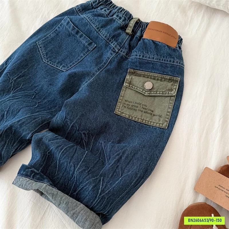 JEANS BAGGY TÚI SAU MMY SALE