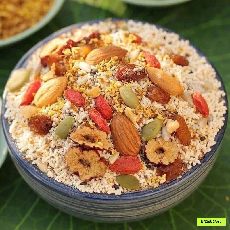 COMBO 2 TÚI BỘT CỦ SEN DINH DƯỠNG QUẾ HOA CHENNIUNIU