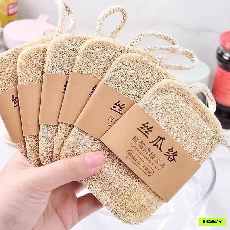 SÉT 5 MIẾNG XƠ MƯỚP RỬA BÁT