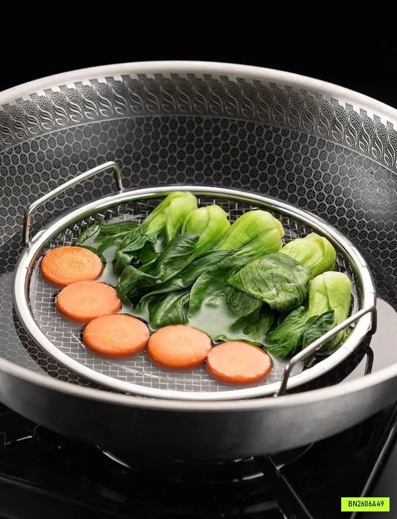 KHAY INOX KÈM VỈ LƯỚI