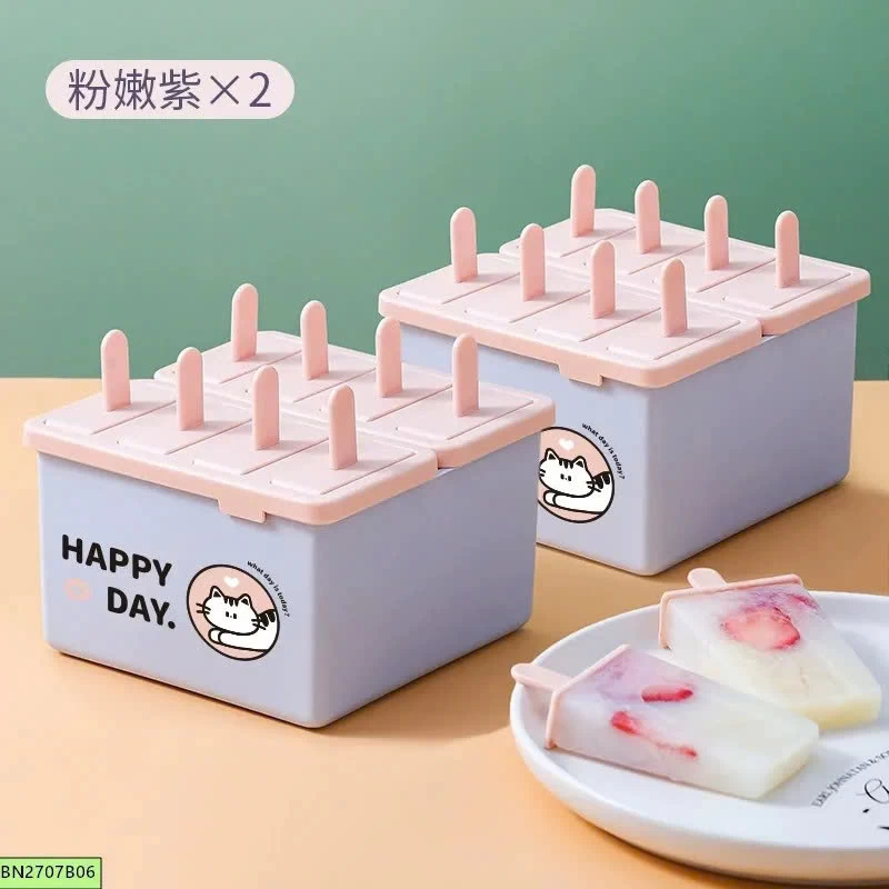 HỘP NHỰA LÀM KEM HAPPY
