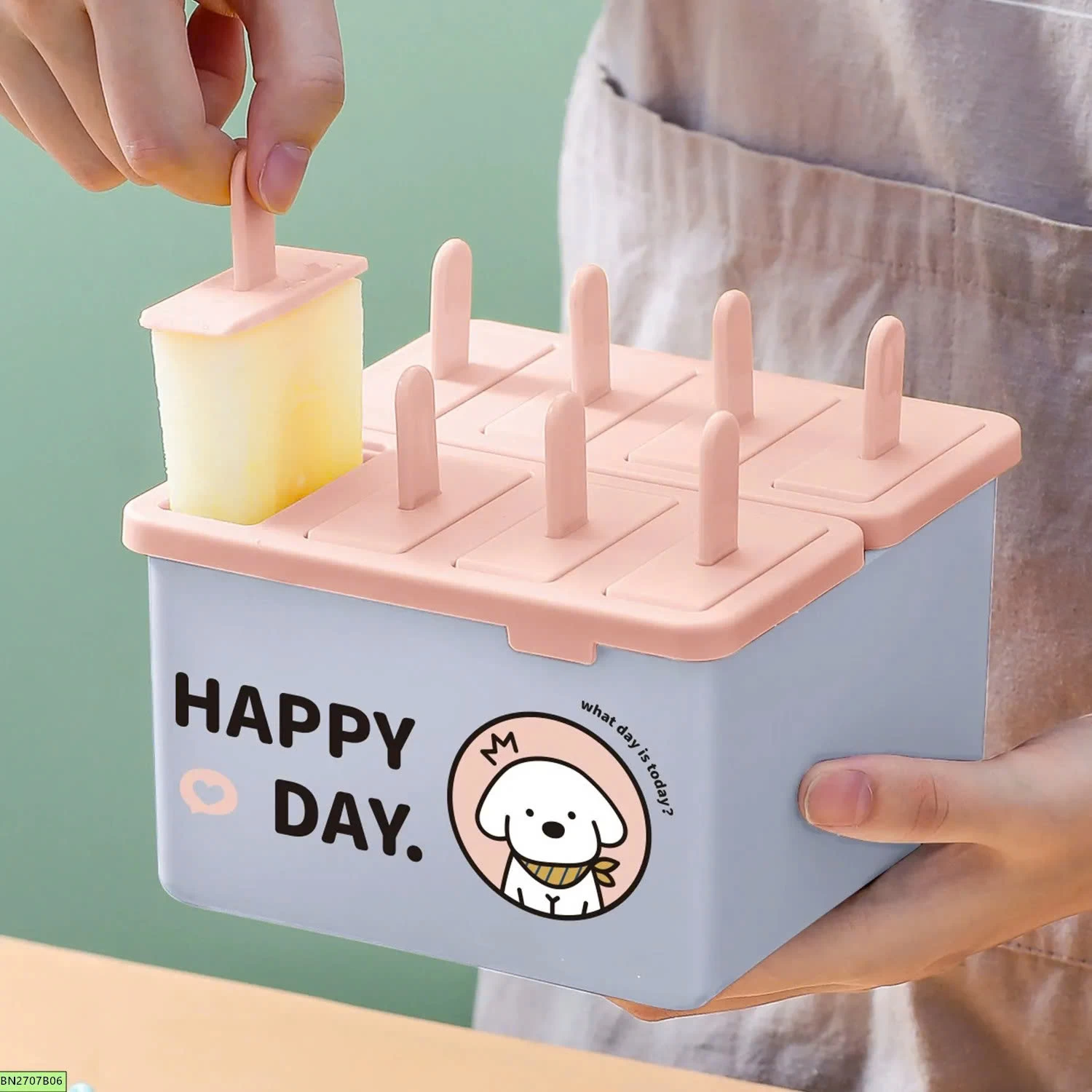 HỘP NHỰA LÀM KEM HAPPY