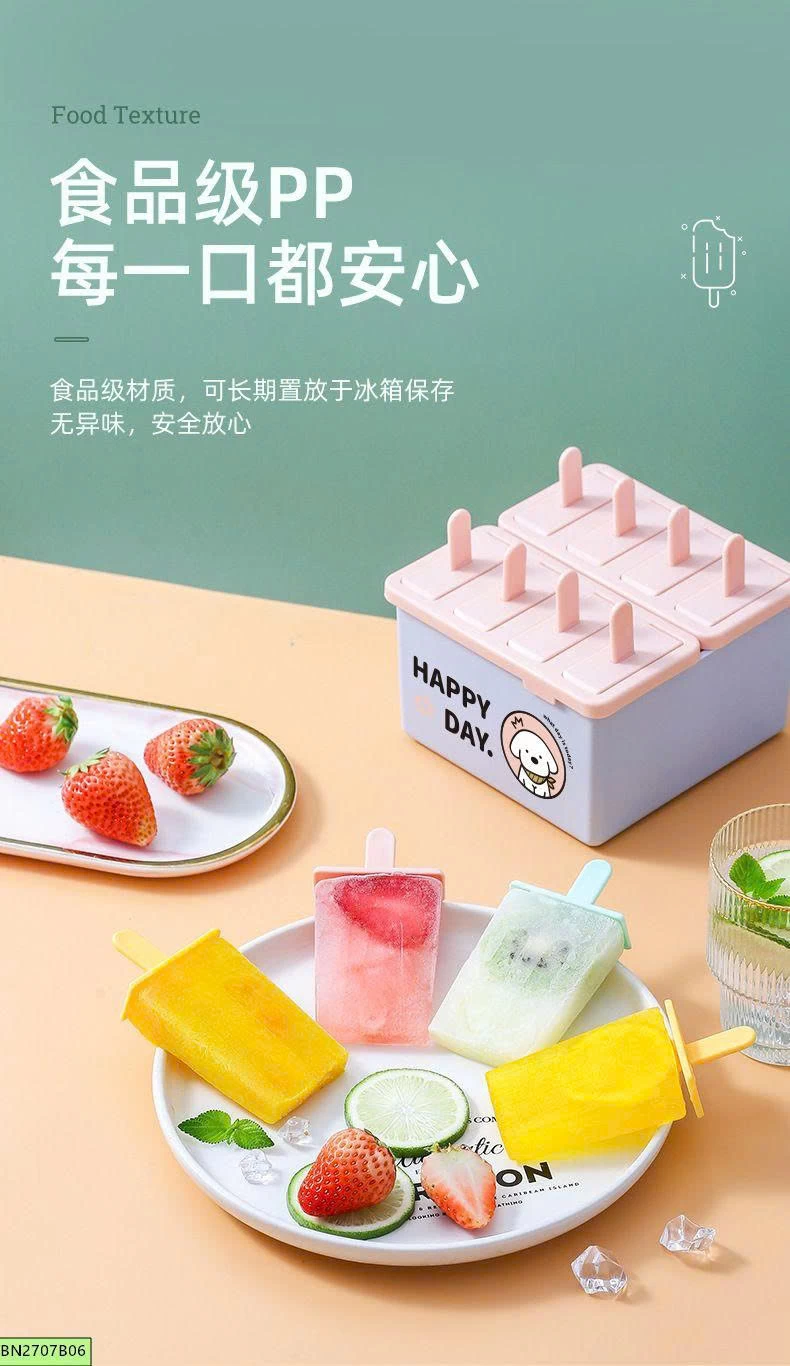 HỘP NHỰA LÀM KEM HAPPY