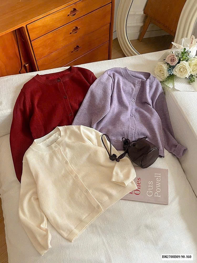 ÁO KHOÁC LEN MỎNG AMBB 25F079