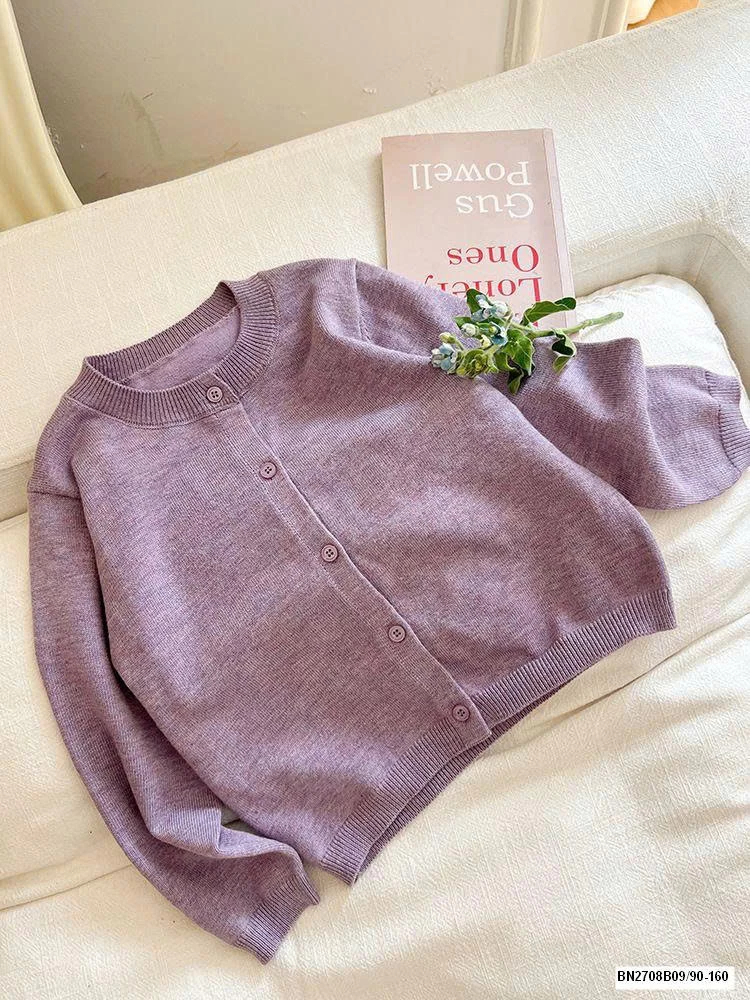 ÁO KHOÁC LEN MỎNG AMBB 25F079