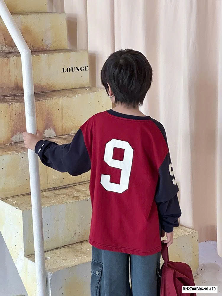 ÁO THUN THỂ THAO SỐ 9 AMBB 25F141