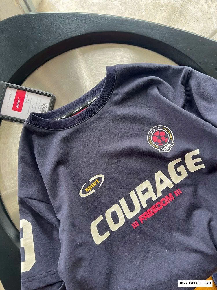 ÁO THUN THỂ THAO SỐ 9 AMBB 25F141