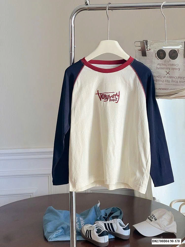 ÁO THUN PHỐI MÀU TAY AMBB 24X120