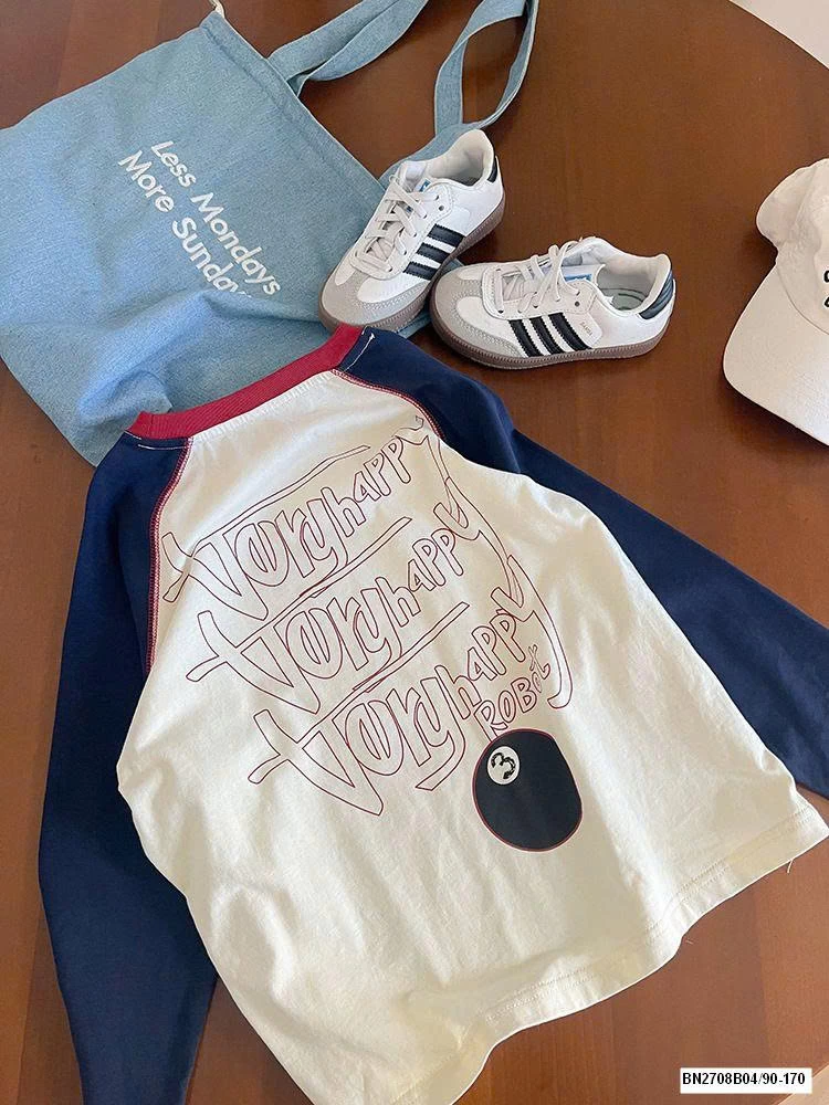 ÁO THUN PHỐI MÀU TAY AMBB 24X120