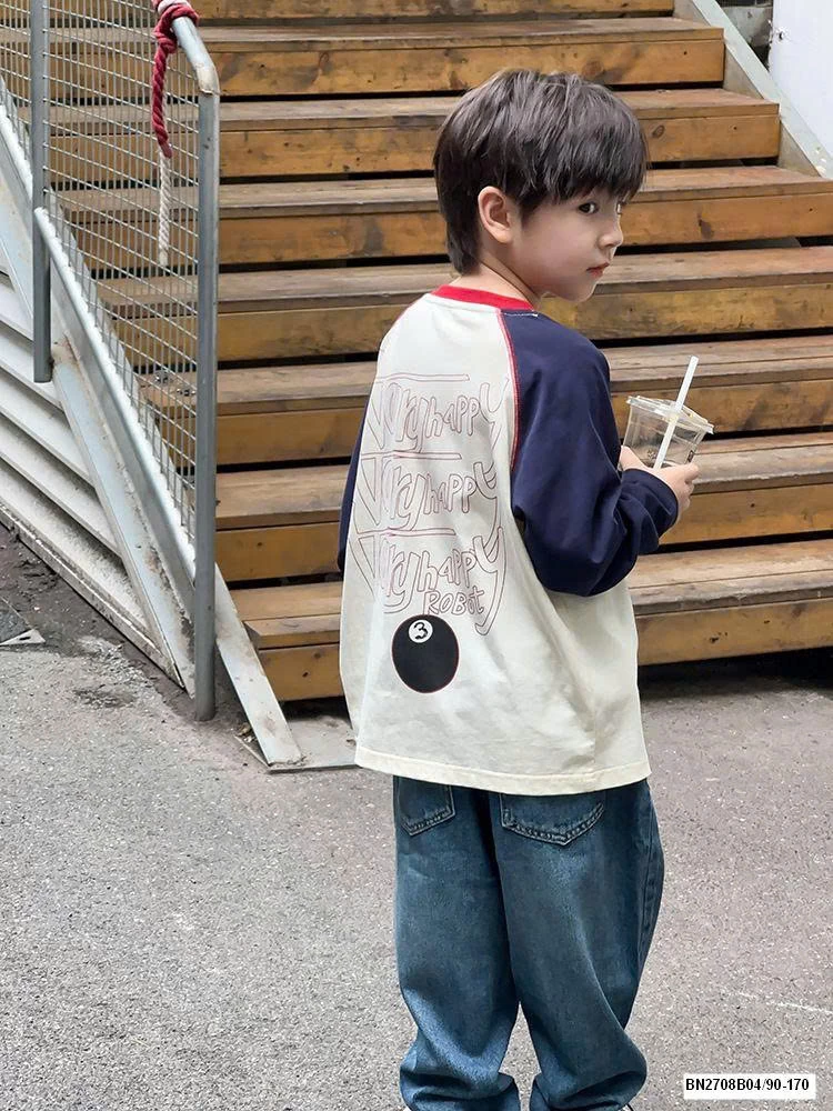 ÁO THUN PHỐI MÀU TAY AMBB 24X120