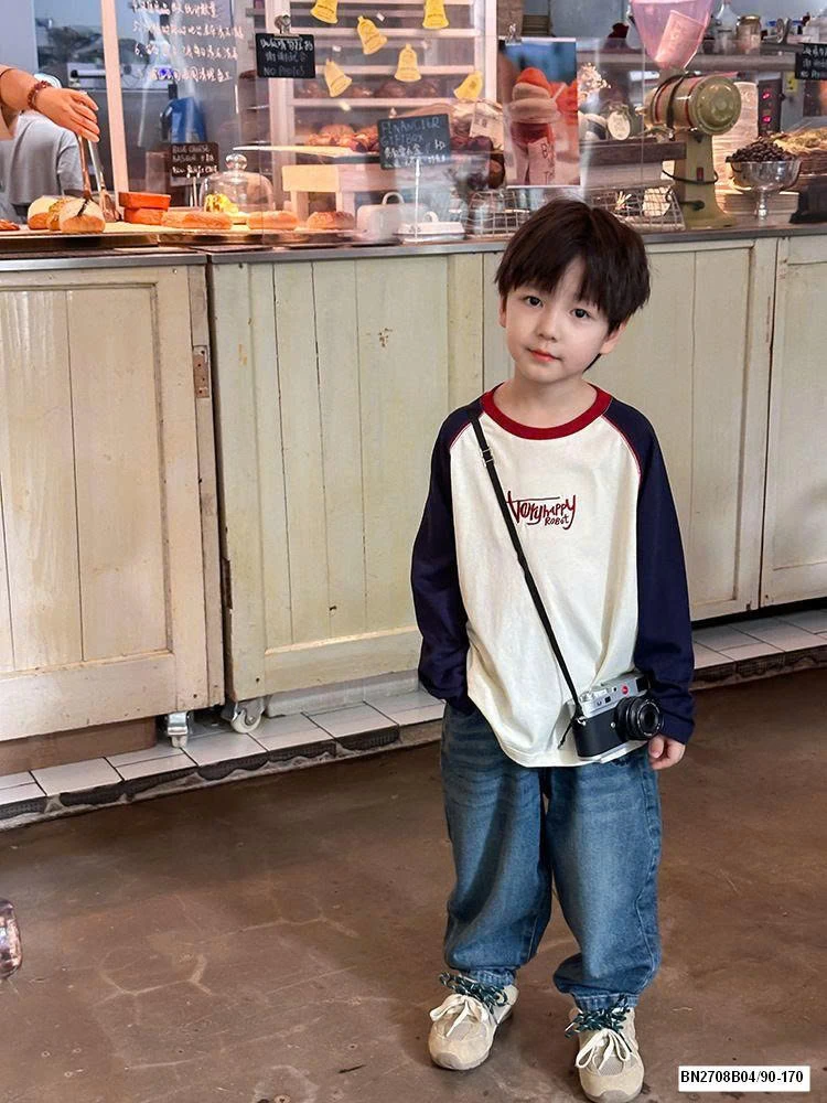 ÁO THUN PHỐI MÀU TAY AMBB 24X120