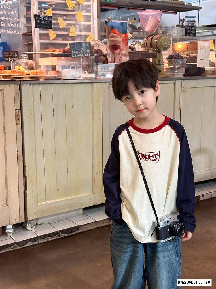 ÁO THUN PHỐI MÀU TAY AMBB 24X120