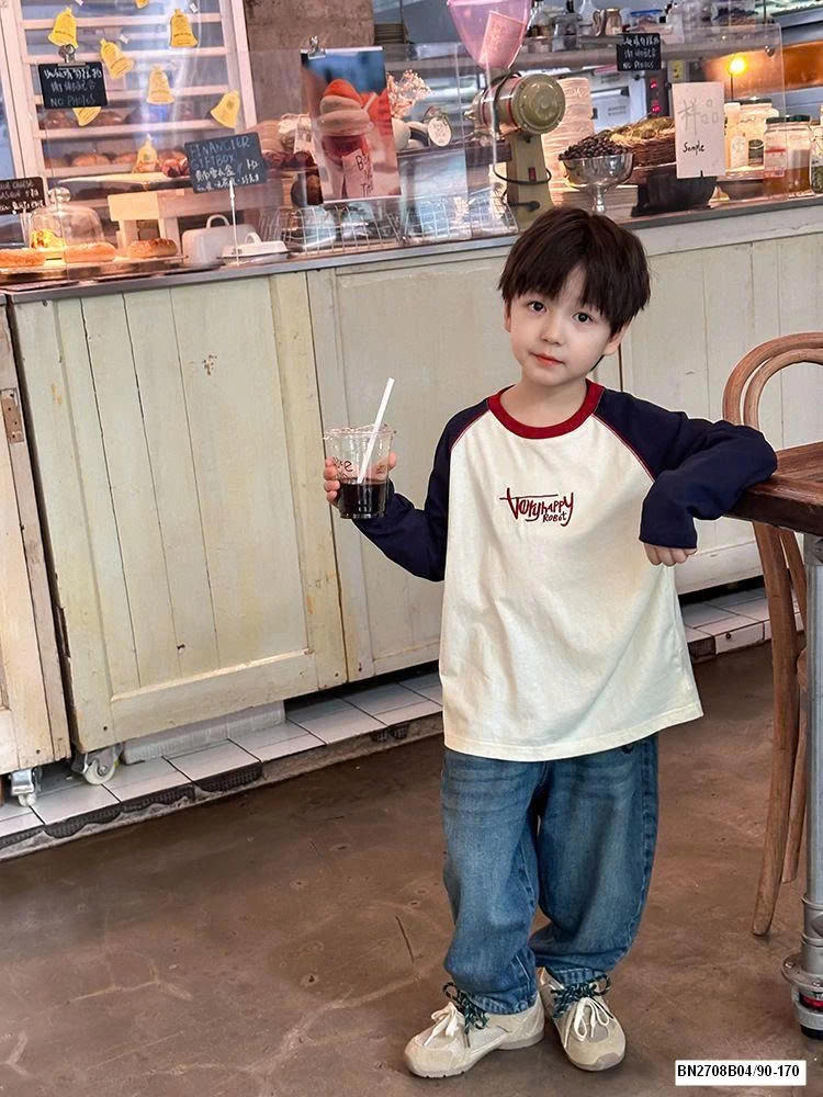 ÁO THUN PHỐI MÀU TAY AMBB 24X120