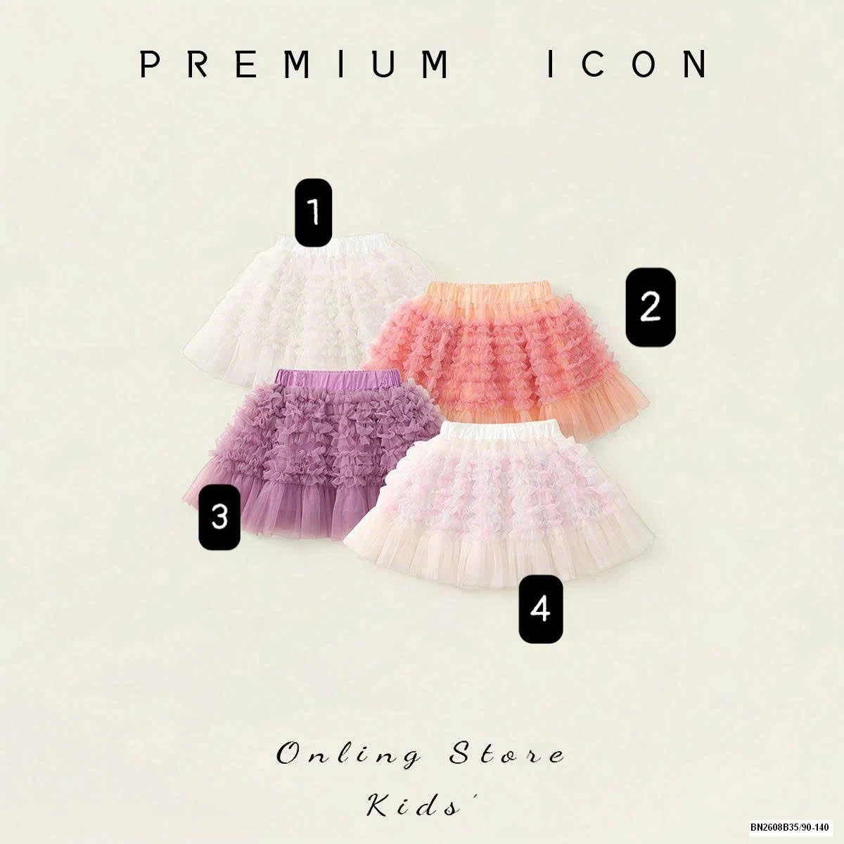 CHÂN VÁY TUTU PREMIUM