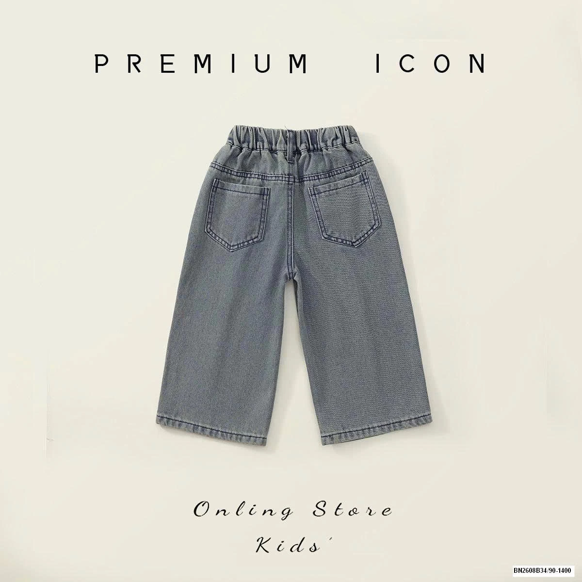 QUẦN JEAN RÁCH ỐNG ĐỨC PREMIUM