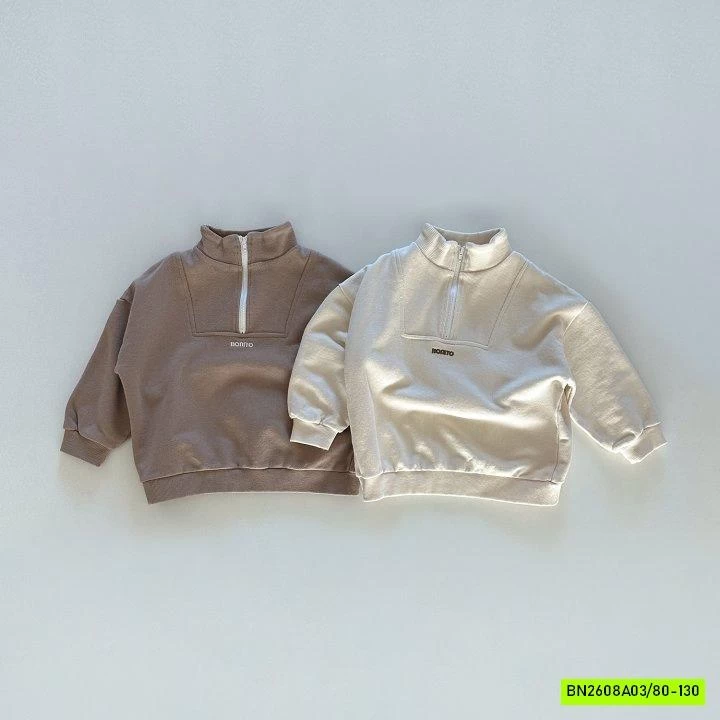 ÁO NỈ VINTAGE KHÓA CỔ