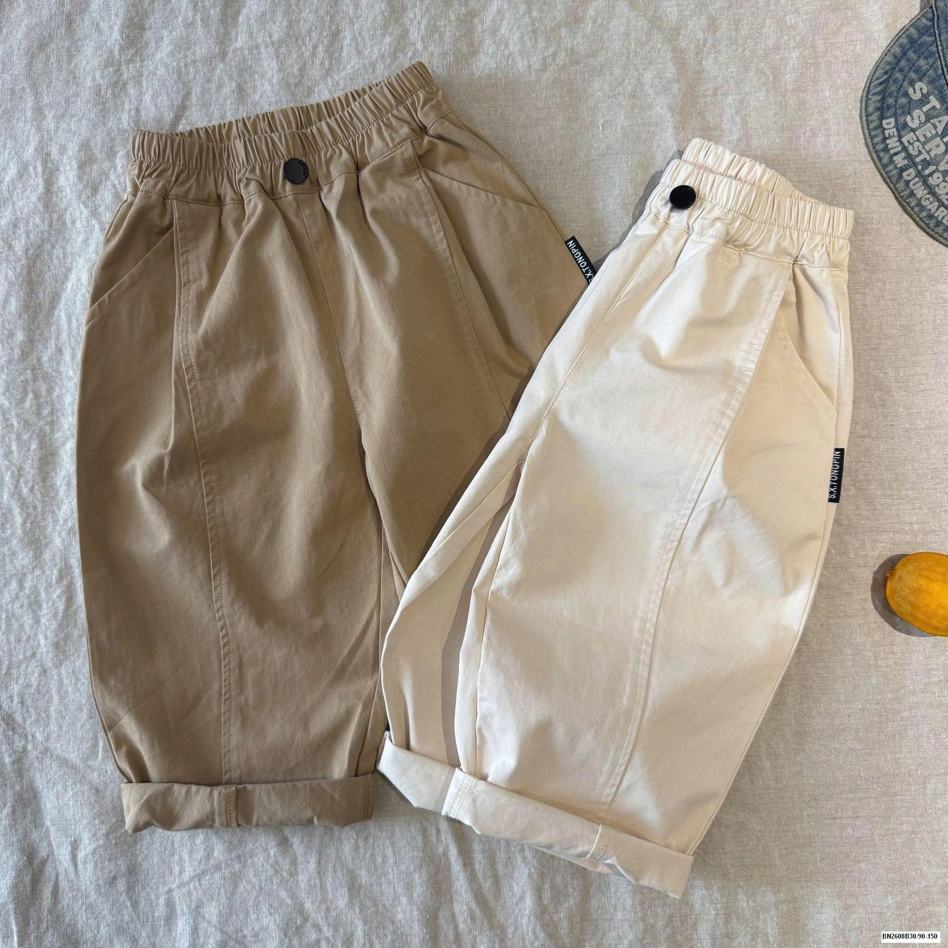 QUẦN BAGGY CẠP CHUN GÂN TRƯỚC