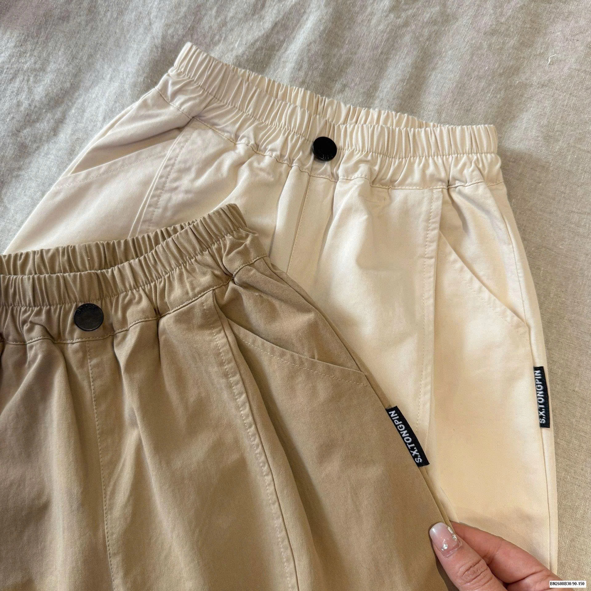 QUẦN BAGGY CẠP CHUN GÂN TRƯỚC