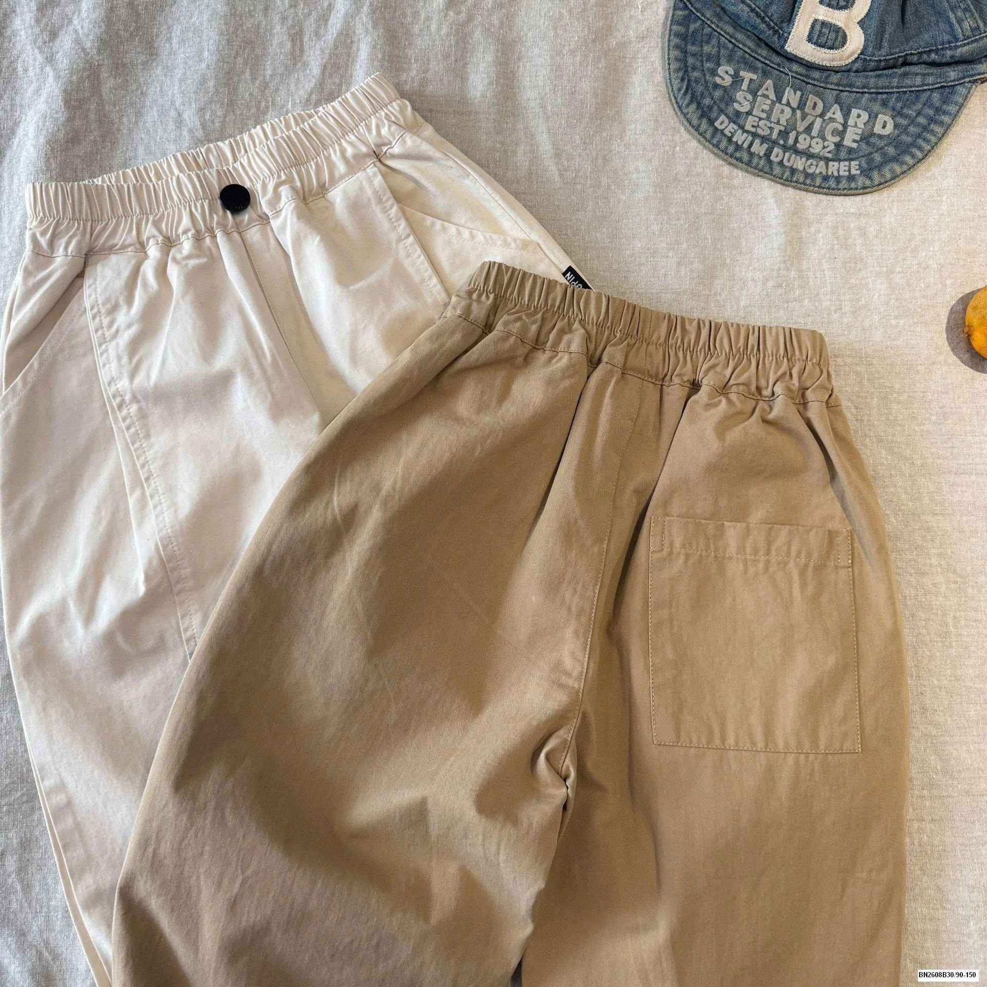 QUẦN BAGGY CẠP CHUN GÂN TRƯỚC