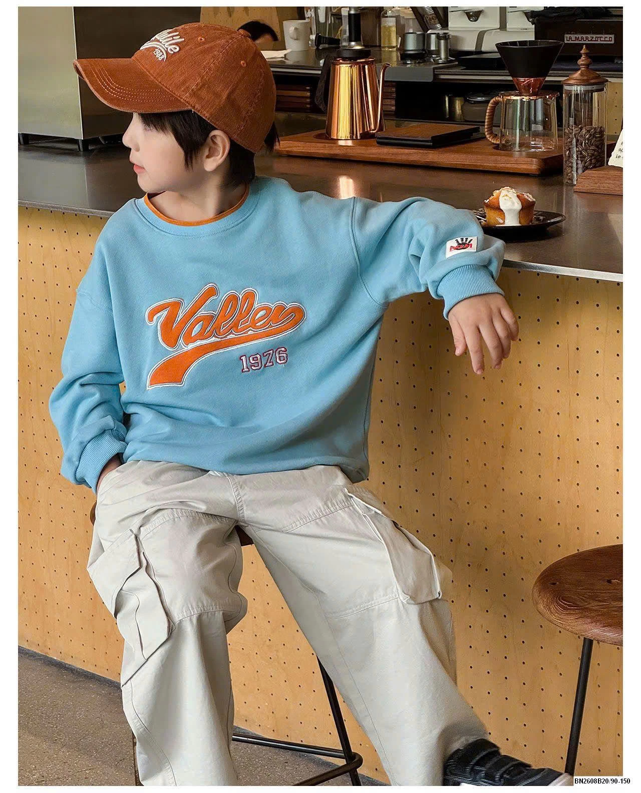 ÁO NỈ CHỮ AOAOKIDS BT